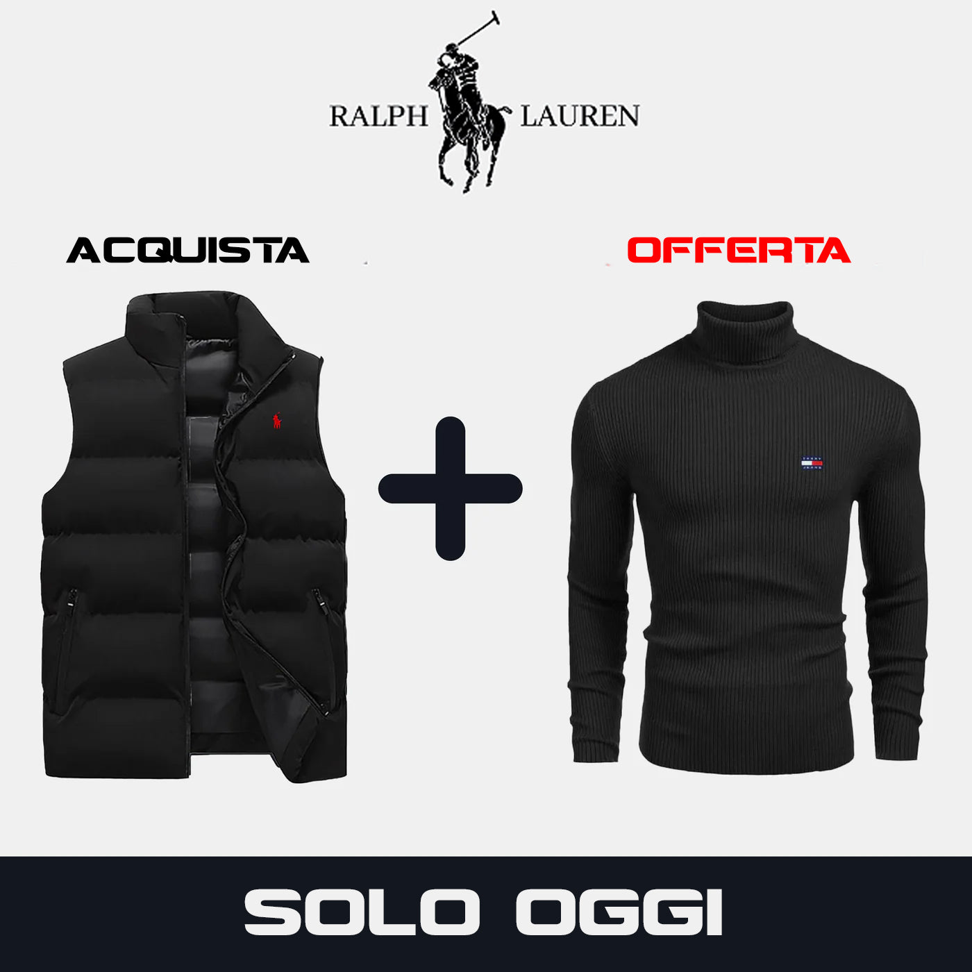 GILET R&L + MAGLIONE IN OMAGGIO (SVENDITA)