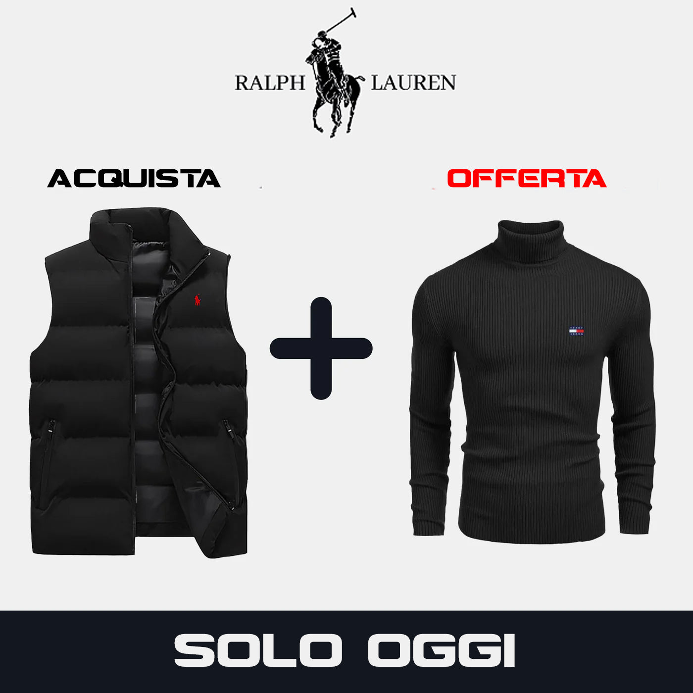 GILET R&L + MAGLIONE IN OMAGGIO (SVENDITA)