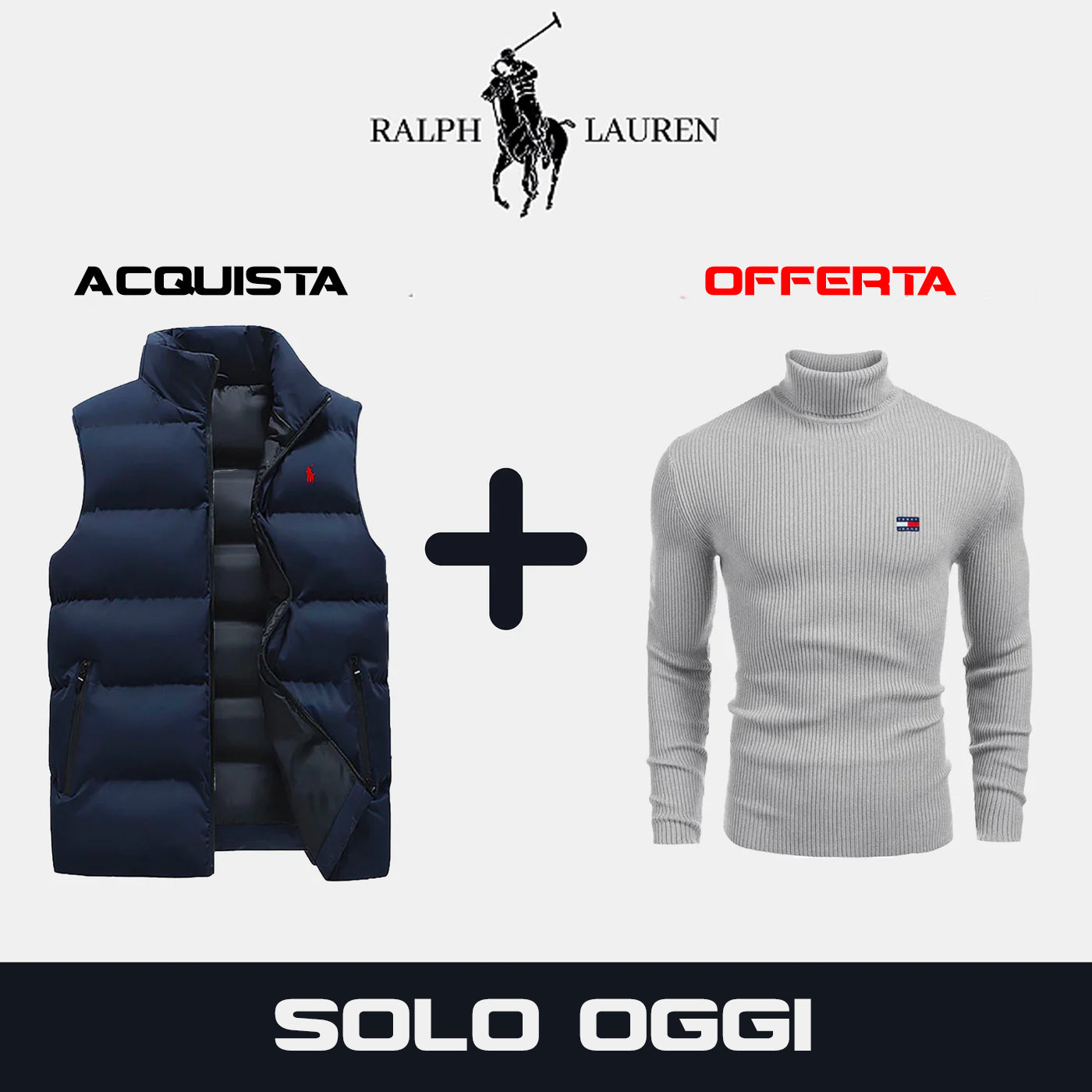 GILET R&L + MAGLIONE IN OMAGGIO (SVENDITA)