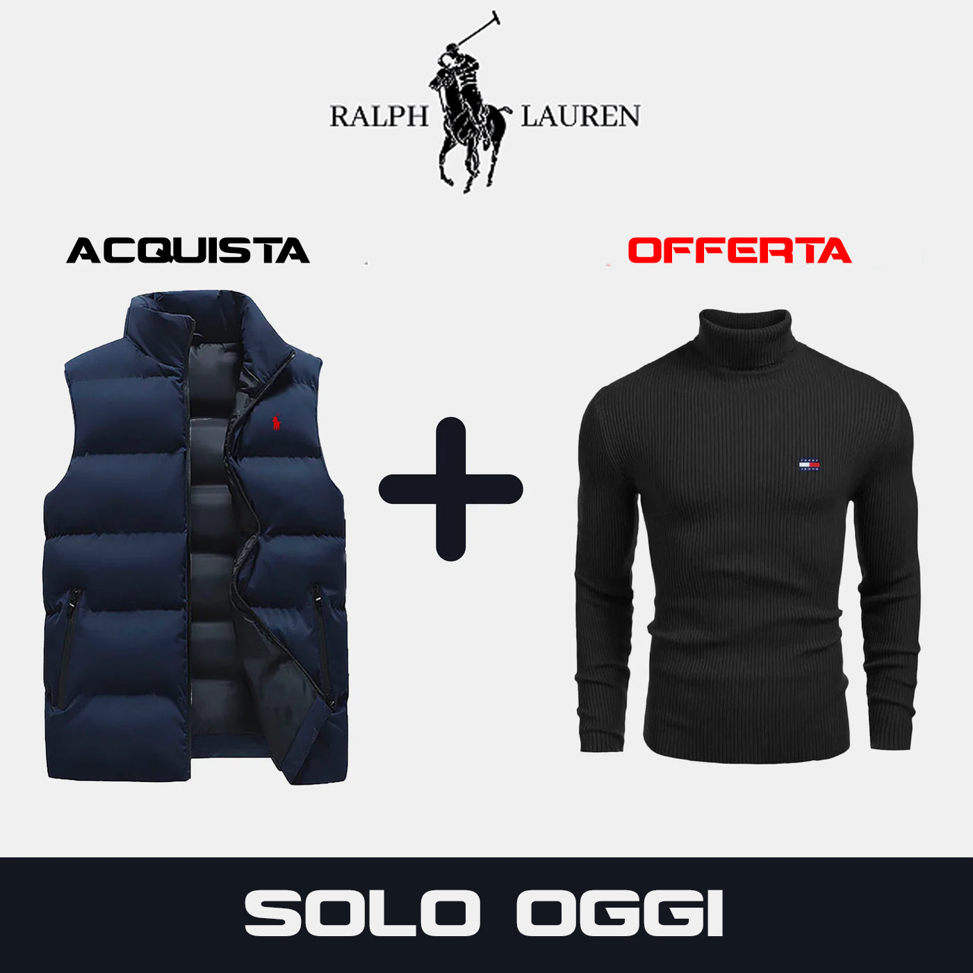 GILET R&L + MAGLIONE IN OMAGGIO (SVENDITA)