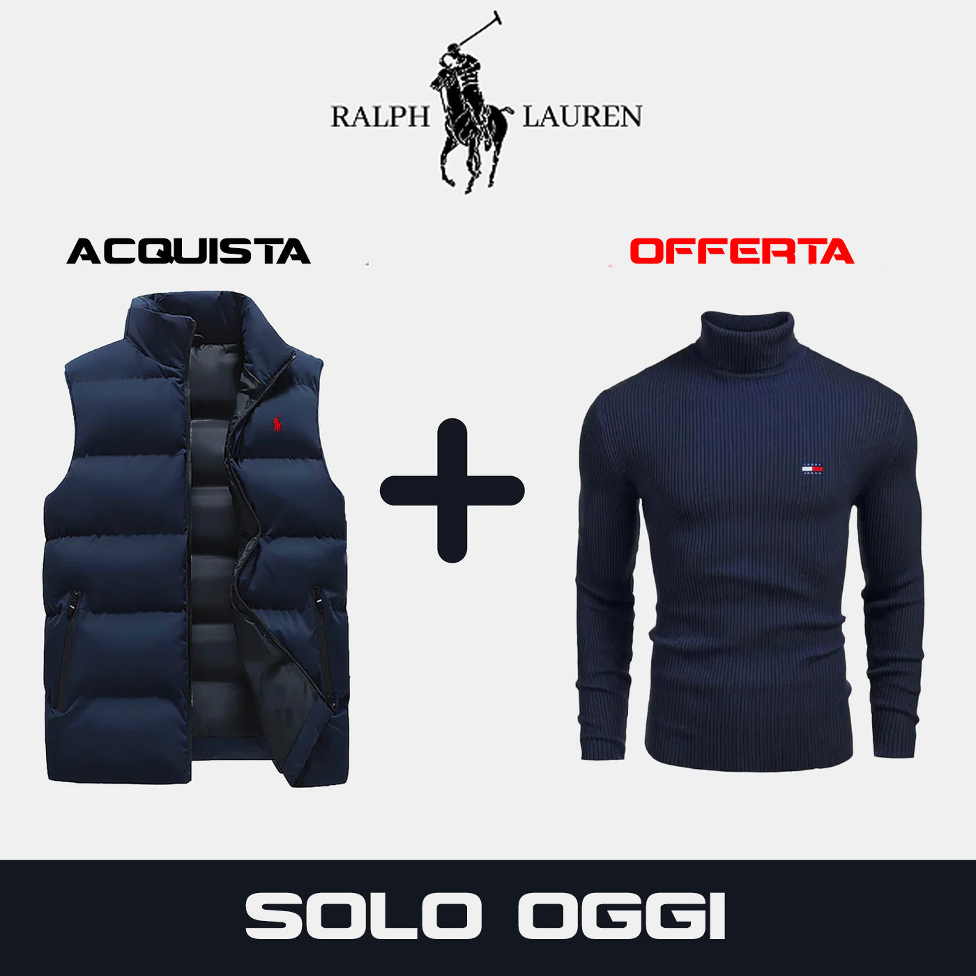 GILET R&L + MAGLIONE IN OMAGGIO (SVENDITA)