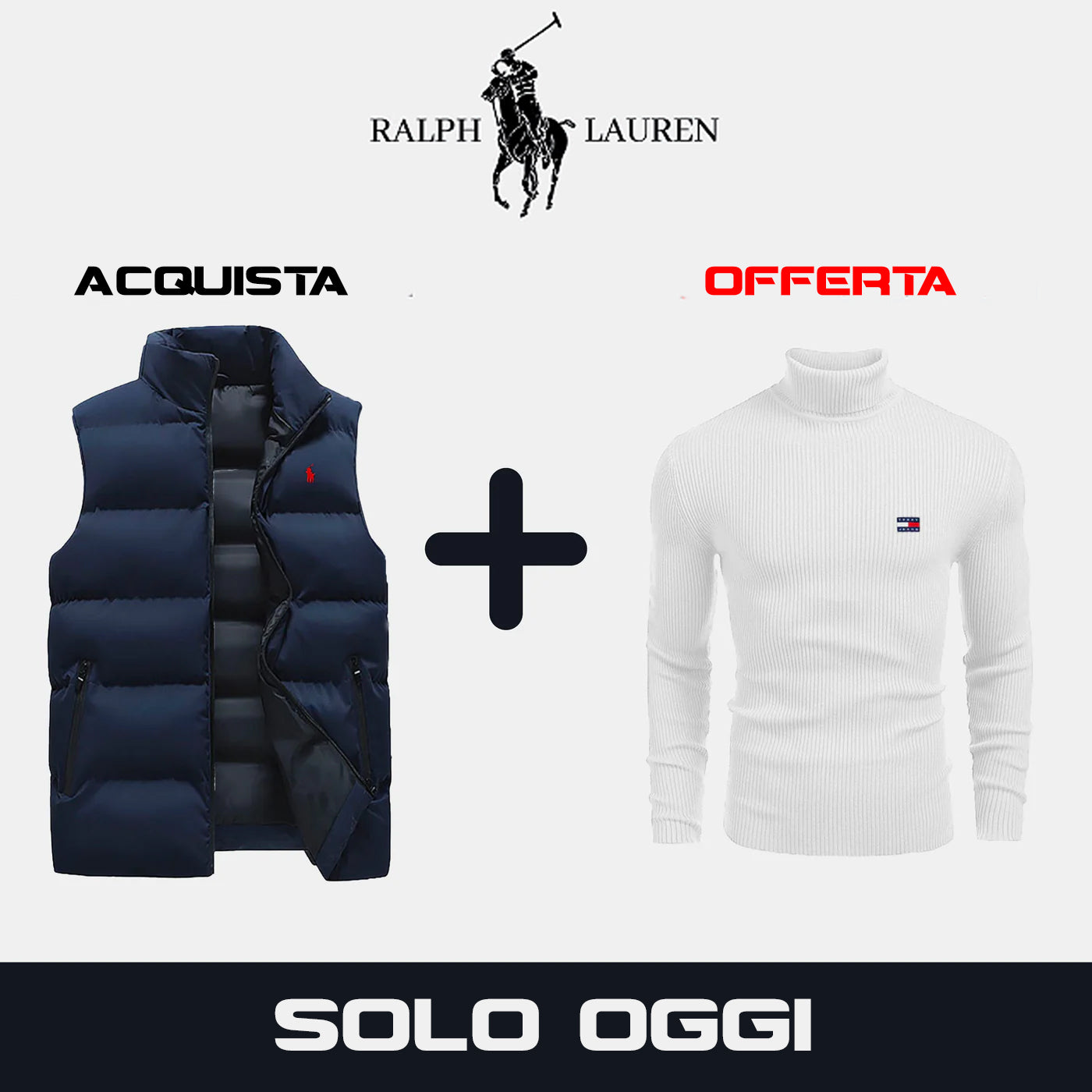 GILET R&L + MAGLIONE IN OMAGGIO (SVENDITA)