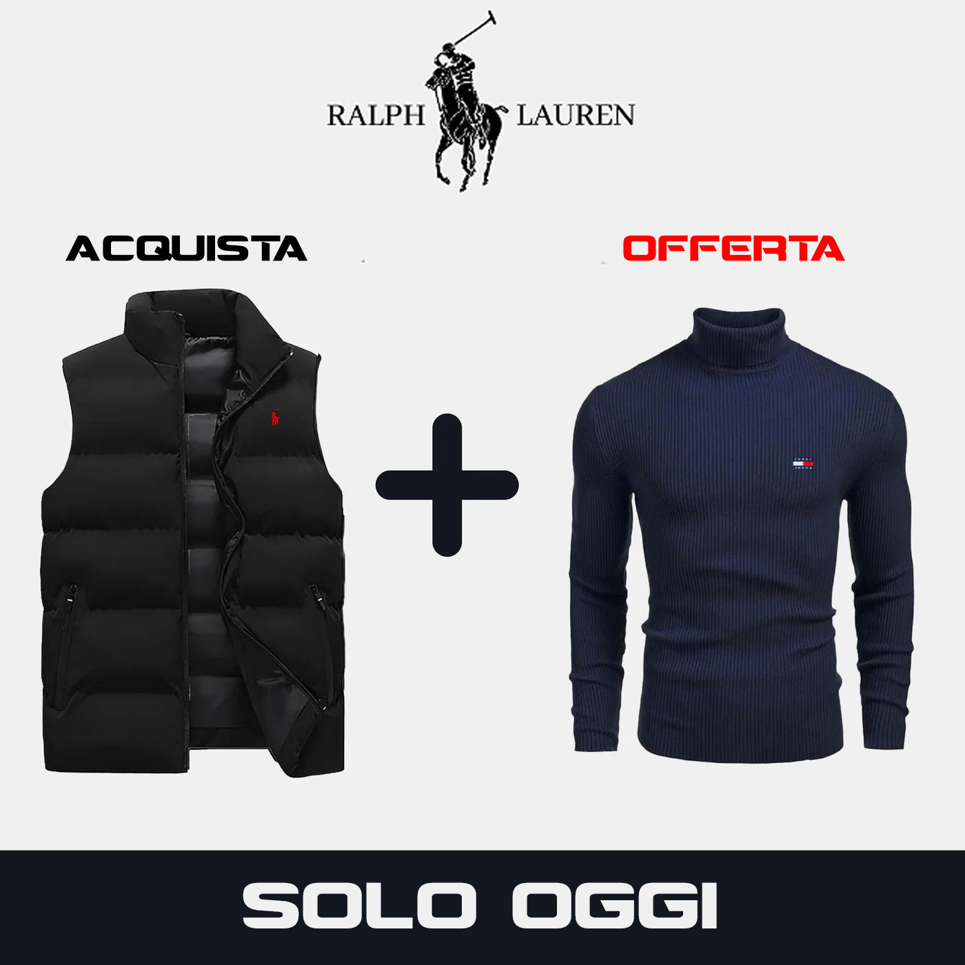 GILET R&L + MAGLIONE IN OMAGGIO (SVENDITA)