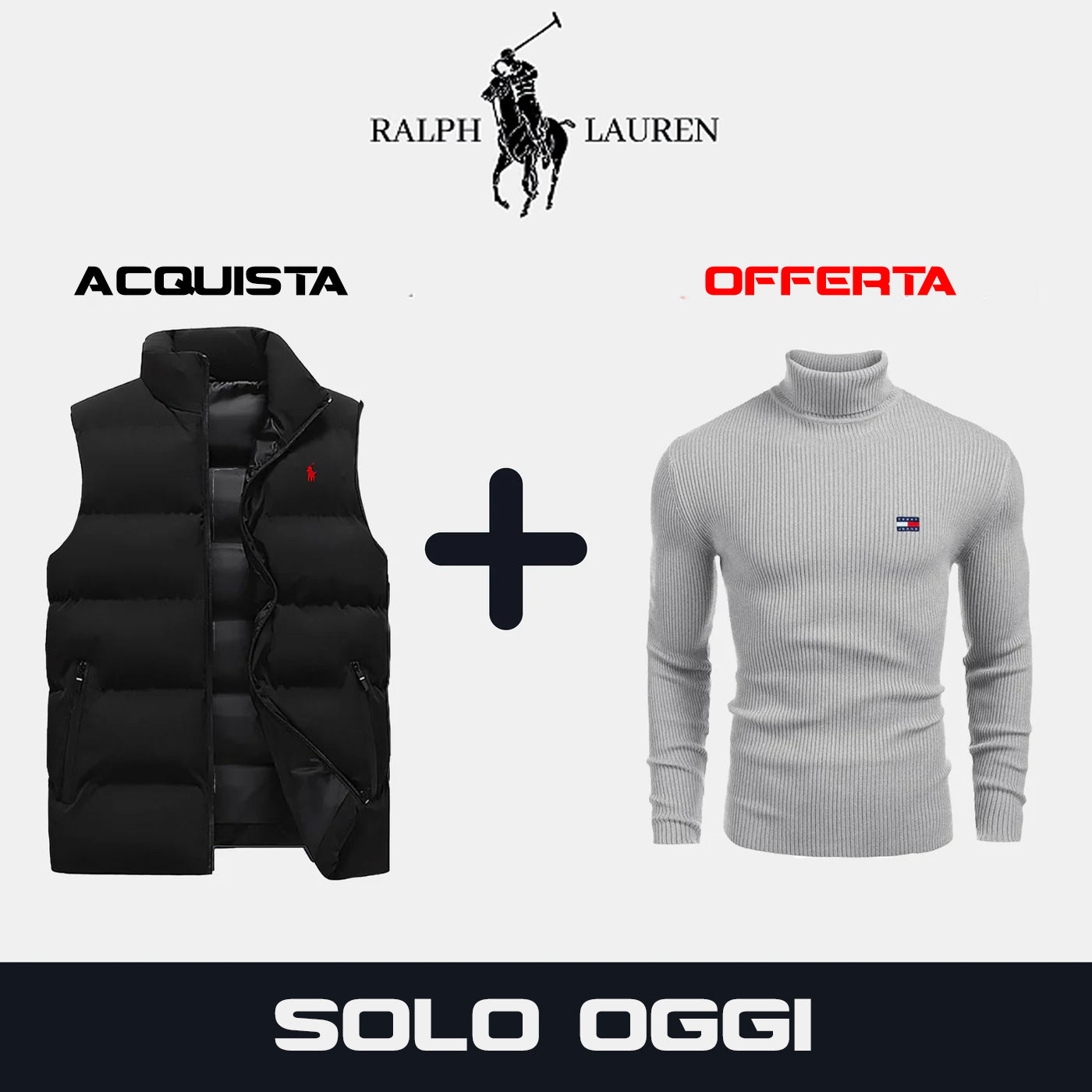 GILET R&L + MAGLIONE IN OMAGGIO (SVENDITA)